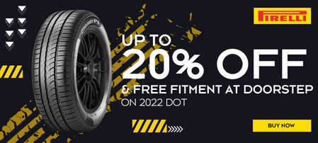 20% off 2022 DOT Pirelli Tyres 