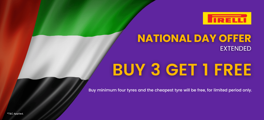 Pirelli: Buy 4 Get Cheapest Free