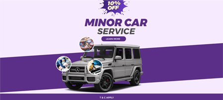 10% off minor services